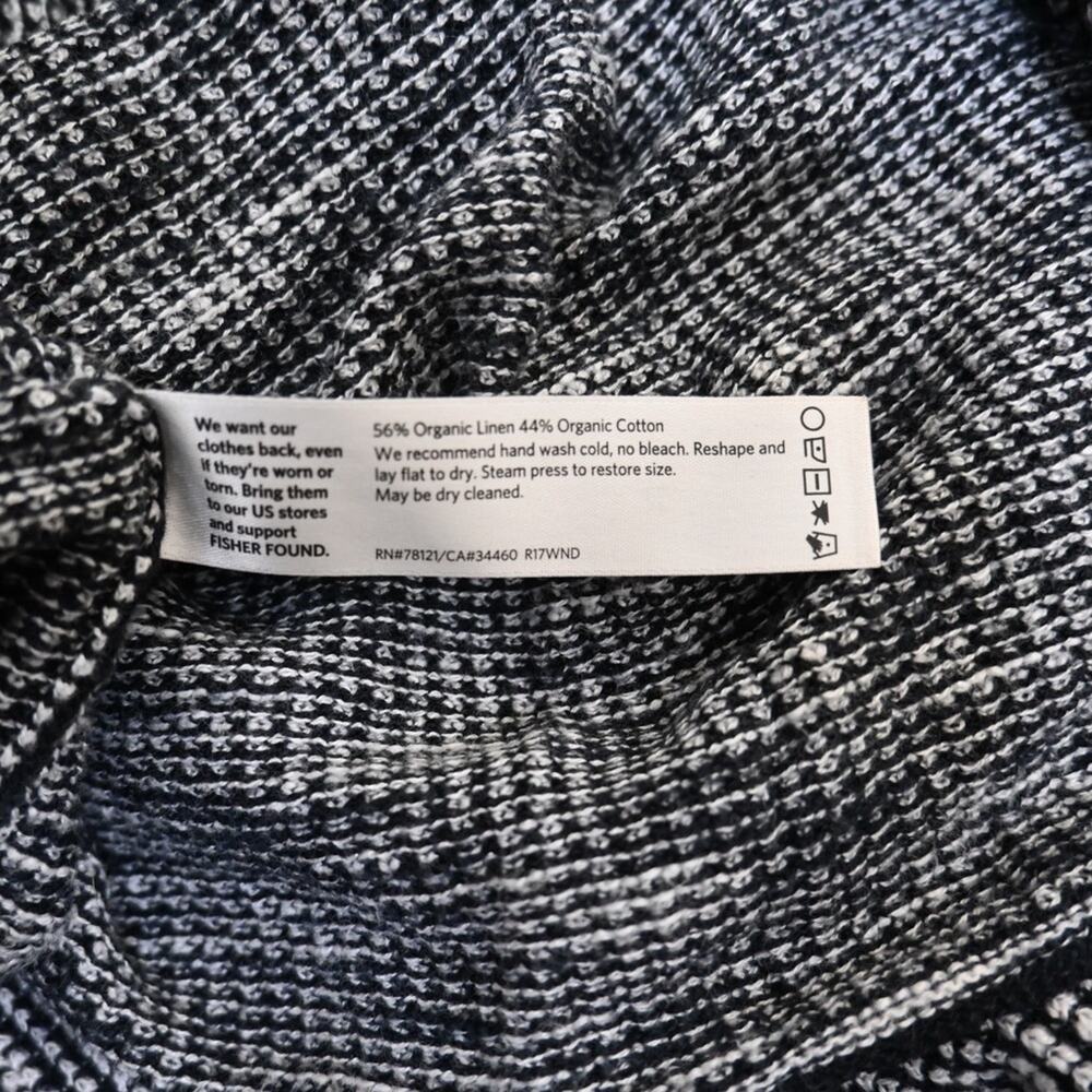 Eileen Fisher Womens XL Organic Cotton/Linen Sweater - Picture 10 of 10